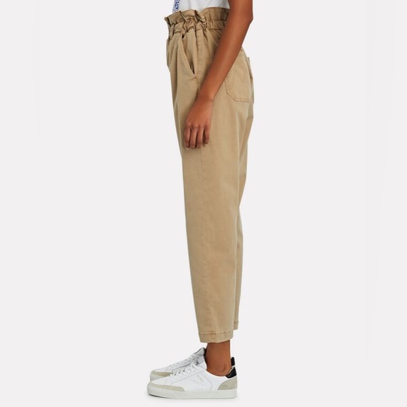 Mother | The Yoyo Ruffle Greaser Pants - Picture 8 of 15